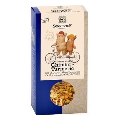 Ceai Ghimbir Turmeric Bio 120 grame Sonnentor foto