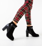 Cumpara ieftin Botine dama Veka Negre