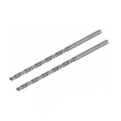 Burghiu pentru metal, lung, set 2 buc, 3.5x112 mm, Drel foto