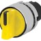 Comutator rotativ 22mm galben IP65 EAO