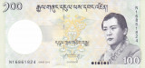 Bancnota Bhuta 100 Ngultrum 2015 - P32c UNC