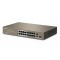 Switch 16 porturi PoE 10/100 Mbps, 2 port RJ45 Gigabit, 1 port SFP Gigabit - TENDA TND-TEF1118P-16-150W-V30 SafetyGuard Surveillance