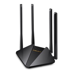 ROUTER MERCUSYS wireless 1200Mbps, 2 porturi LAN Gigabit, 1 port WAN Gigabit, Dual Band AC1200 4 x antena externa, &amp;quot;MR30G&amp;quot; foto