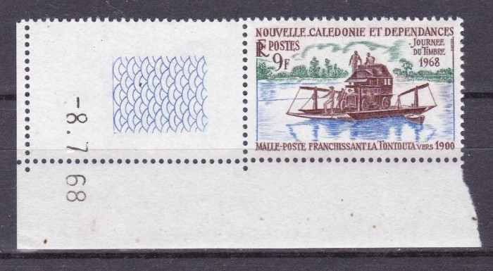 Noua Caledonie 1968 ziua marcii MI 457 MNH