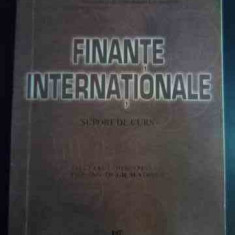 Finante Internationale - Suport De Curs - Gh. M. Voinea ,544852