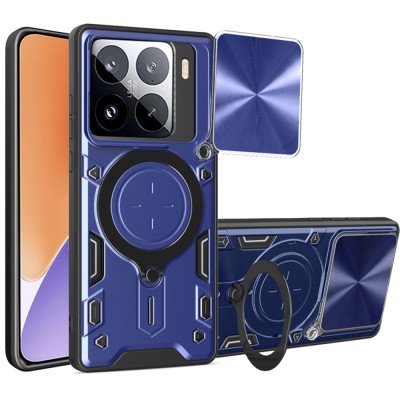 Husa Xiaomi 15 Techsuit CamGuard Pro, albastru foto