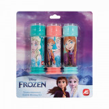 Set 3 borcanase solutie baloane de sapun Frozen,3x50 ml, AS