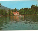 CPIB 16174 CARTE POSTALA - TUSNAD BAI. LACUL CIUCAS, Circulata, Fotografie