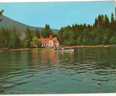 CPIB 16174 CARTE POSTALA - TUSNAD BAI. LACUL CIUCAS foto