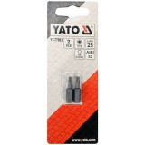 Yato YT-77903 - Set capete de insurubare profil TX15 2 bucati