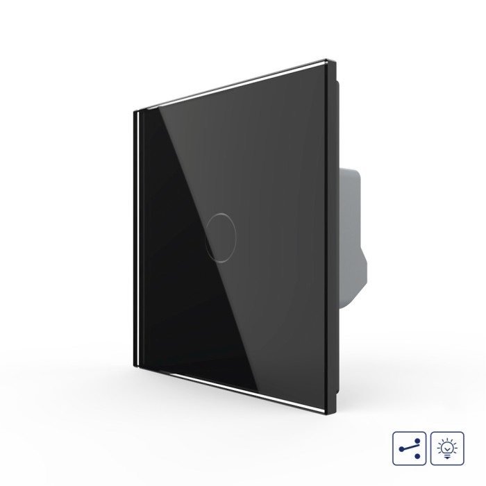 Intrerupator Simplu Cap Scara / Cruce cu Variator si Touch LIVOLO - Serie Noua SmartElectro IntelligentHouse