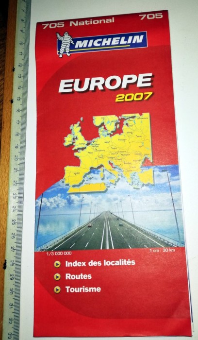 HARTA EUROPEI MICHELIN