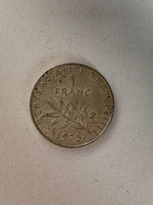 Moneda 1 FRANC - 1975 - Franta - KM 925.1 (115) foto
