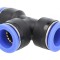 Racord Push-In T PBT Blueline 0,95-15bar