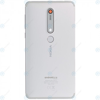 Nokia Nokia 6.1 (TA-1043) Capac baterie fier alb 20PL2WW0006 foto