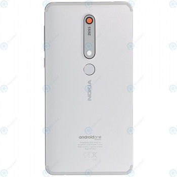 Nokia Nokia 6.1 (TA-1043) Capac baterie fier alb 20PL2WW0006