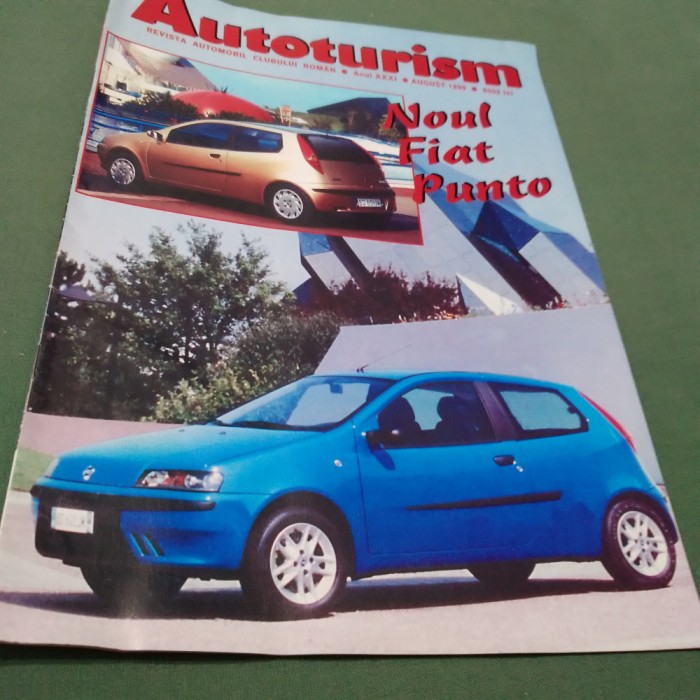 REVISTA AUTOTURISM EDITIE NOUA AUGUST 1999