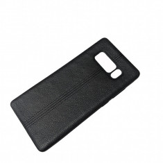 Husa Samsung Note 8 n950 Silicon Black Leather