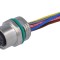 Conector M12 mamă, 8 pini, cablu
