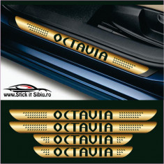 Set Protectie Praguri Skoda Octavia-Model 6 – Stickere Auto