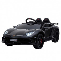 Masinuta electrica Chipolino Lamborghini Aventador SVJ black cu roti EVA foto