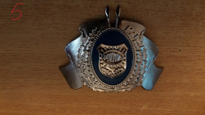 QW14 - Emblema militara - anii 1990 - politie - piesa de colectie