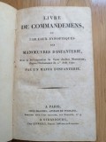 Livre de commandements - 2 volumes reli&eacute;s - Lavigne (Lieutenant-colonel) - 1792?