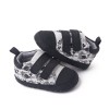 Tenisi gri cu negru pentru baietei - Whale (Marime Disponibila: 3-6 luni, Superbaby