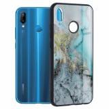 Husa pentru Huawei P20 Lite, Techsuit Glaze Series, Blue Ocean