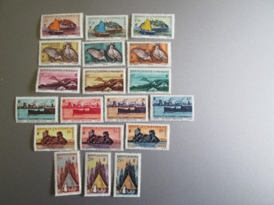 NOUA CALEDONIE SERIE MNH/MH=92 foto