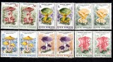 A11 TX9 11 - 1986 - Ciuperci comestibile - perechi de doua, Flora, Nestampilat