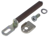 Cap de propulsie rulou porțelan &Oslash; 9x57mm R 80mm PIZZATO ELETTRICA