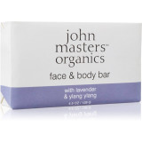 John Masters Organics Lavender &amp; Ylang Ylang sapun hidratant pentru fata si corp 128 g