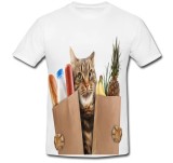 Cumpara ieftin Tricou &quot; Pisica la cumparaturi &quot;