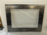 Geam exterior cuptor Samsung seriile NV6 si NV7, original DG94-00436D , Nou 595 x 461 mm , 460 mm intre gauri maner / N4