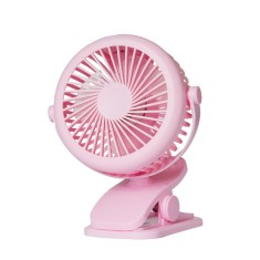 Ventilator Portabil cu Clema, Silentios, USB, F01