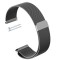 Curea Milanese Loop, Slim Fit, compatibila cu Garmin Vivoactive 4, Telescoape QR, 22mm, Sterling Black