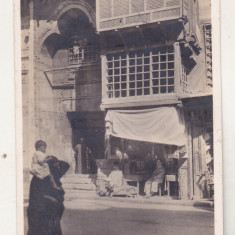 bnk cp Egipt - Cairo - Casa tipica nativa - circulata 1951 catre Romania