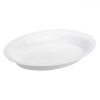 Platou Plastic, Oval, Dimensiuni 40x27.5x6 cm, Alb, Oem