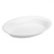 Platou Plastic, Oval, Dimensiuni 40x27.5x6 cm, Alb