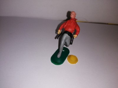 bnk jc Figurina de plastic - cowboy - Hong Kong copie Timpo foto