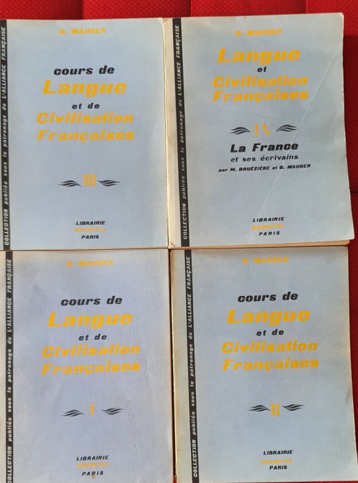 Curs de Limba si Civilizatie Franceza -4 volume