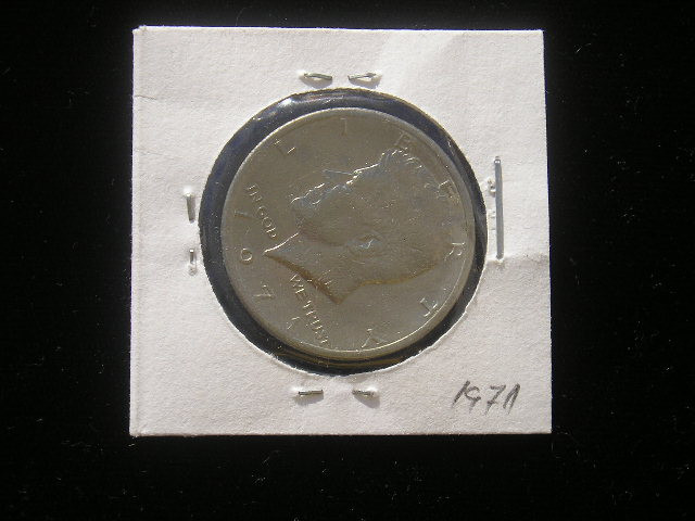 M3 C50 - Moneda foarte veche - half dollar - America USA - 1971