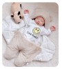 Paturica crem pentru infasat tip combinezon (Marime Disponibila: 3-6 luni, Superbaby