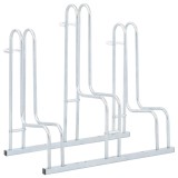 Cumpara ieftin Suport de sine statator pentru 3 biciclete, otel galvanizat