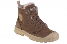 Pantofi pentru adidași Palladium Pampa Hi Zip WL 95982-212-M maro foto