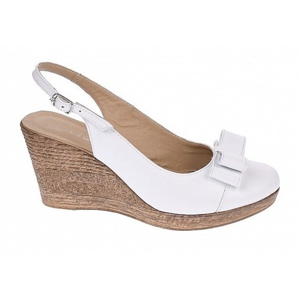 Pantofi dama piele naturala cu platforme LS100A1