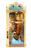 Puzzle 3D 110 piese - Cotor de carte DIY - Venetia romantica | Rolife
