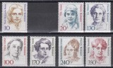 Germania 1988 - Femei celebre, 3 Serii, MNH