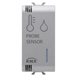 Senzor temperatura si umiditate 1M Knx Easy Gewiss Chorus titan GW14762H